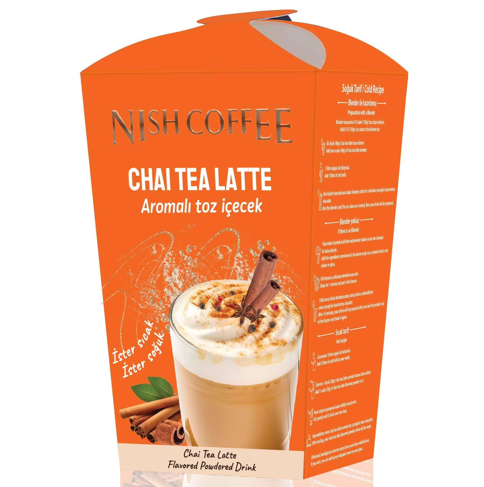 Nish Chai Tea Latte 250 gr : Amazon.com.tr